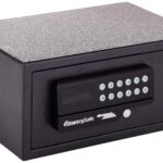 Caja fuerte electrónica con lector de tarjetas, 060ESBLK