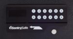 Caja fuerte electrónica con lector de tarjetas, 060ESBLK