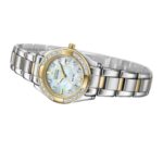 Reloj Citizen Eco-Drive EW1824-57D Acero Inoxidable Bicolor Esfera de Nácar con Diamantes