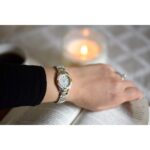 Reloj Citizen Eco-Drive EW1824-57D Acero Inoxidable Bicolor Esfera de Nácar con Diamantes
