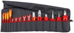 KNIPEX 98 99 13 15 piezas 1,000 V bolsa de rollo de herramientas aislada