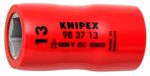 Juego de Enchufes Aislados Knipex 98 99 11 S4 10 piezas 1000V 3/8 pulgadas