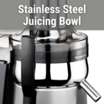 Kuvings NJ-9500U Extractor centrífugo de jugo, nutrientes y vitaminas superiores, componentes sin BPA, fácil de limpiar,