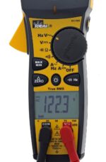 Medidor de abrazadera marca Ideal Industries 6-765 serie TightSight 760 True RMS, 660A AC/DC, Conductores a 36 mm, capac