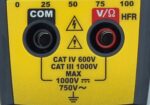 Medidor de abrazadera marca Ideal Industries 6-765 serie TightSight 760 True RMS, 660A AC/DC, Conductores a 36 mm, capac