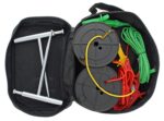Probador eléctrico ideal de resistencia a tierra de 3 polos, voltaje de tierra de rango automático y medición de varilla
