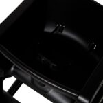 Silla alta Rubbermaid Commercial Products FG780508BLA Negro Polipropileno con ruedas