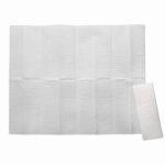Forros de Estación de Cambio de Bebé Rubbermaid Commercial FG781788WHT Paquete de 320 25 x 5.5 pulgadas Blanco