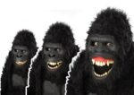 Disfraz California Costumes Mono Goin' Ape Modelo 01172 Talla Única Negro