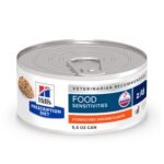 Alimento Húmedo para Gatos Hill's Prescription Diet z/d Piel Sensibilidades Alimentarias Hidrolizado Sabor Pollo Lata 5.
