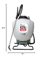 Pulverizador de Mochila Field King Max 190348 Blanco 4 Galones Varita de Acero Inoxidable 21 Pulgadas