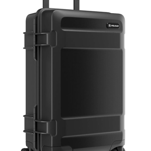 Equipaje de Mano Pelican ATX 22 Pulgadas Negro Polipropileno con Ruedas Giratorias y Cierres TSA