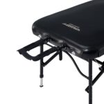 Mesa de Masaje Master Massage StratoMaster 26351 Aluminio Plegable Negro 29x72 pulgadas Altura Ajustable 24 a 34 pulgada
