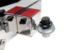 Parrilla de Gas Camco Stow N Go 160 Modelo 58131 con Termómetro y Encendedor Color Blanco