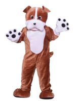 Disfraz de Mascota de Bulldog Forum Novelties F68212 Talla Única Marrón Poliéster