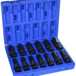Juego de Casquillos Universales Grey Pneumatic 1313UMD 13 Piezas Profundidad Larga Sistema Métrico Acero Aleado