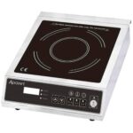Adcraft IND-E120V Cocina de inducción de encimera de tamaño completo, acero inoxidable, 120 V
