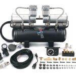 Sistema de Compresores de Aire Viair 30016 2 en 2 150 PSI Gris