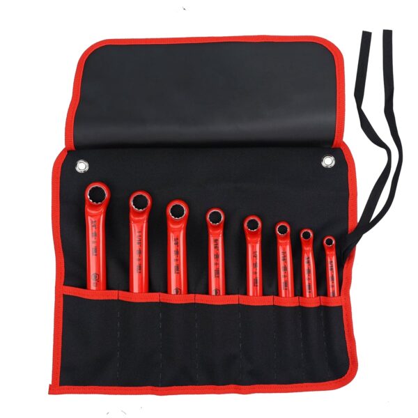 Wiha Tools Insul - Juego de llaves de caja, 5/16 a 3/4 pulgadas, 8 piezas, multicolor, talla única (21096)