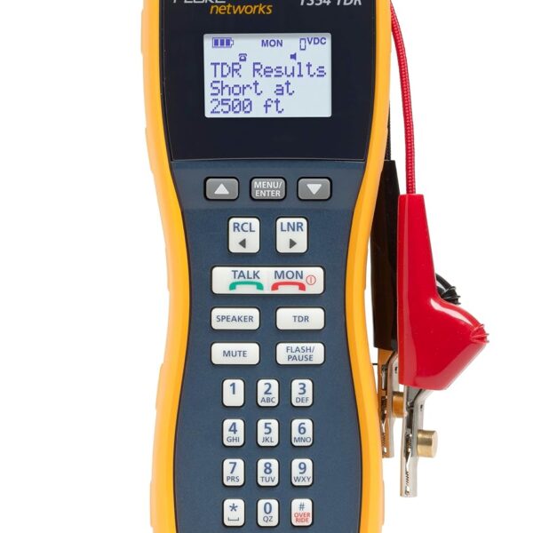 Fluke Networks TS54 Pro Juego de prueba de teléfono con TDR, generador de tonos y pantalla LCD, 1