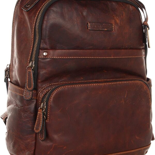 Mochila FRYE Logan Cuero Café Oscuro Talla Única