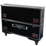 Gator Cases G-TOUR Series ATA Style Road Case con ajuste ajustable para pantallas LCD, LED o plasma de 43 a 50 pulgadas