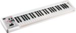 Roland Controlador de teclado MIDI ligero de 49 teclas, blanco (A-49-WH)
