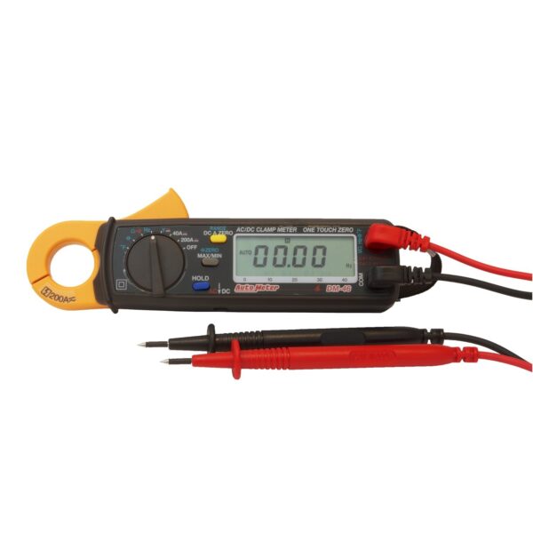 Multímetro de Abrazadera de Corriente CA CC Auto Meter DM-46 Alta Resistencia 0.906 Pulgadas
