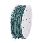 Cadena de Enchufe C7 Vickerman VC7SPT2-06G1000 1000 Pies 2000 Enchufes Cable Verde SPT2 Calibre 18