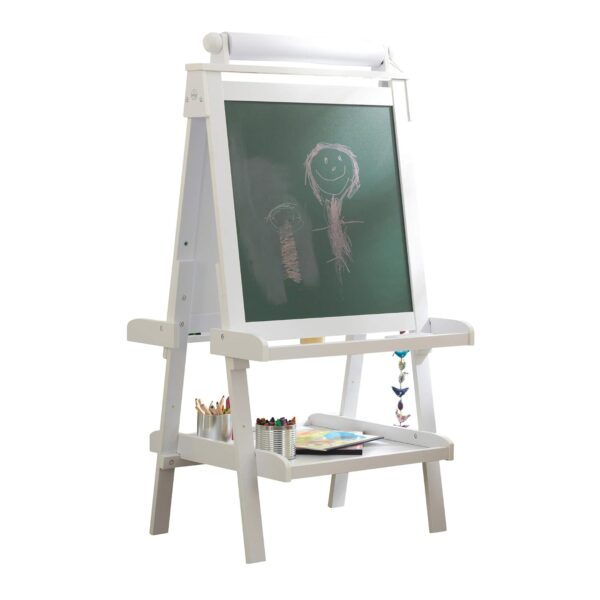 Caballete de Madera KidKraft Deluxe 62040 Blanco 25 Pulgadas