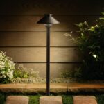 Luminaria de Camino LED Kichler 15820AZT Bronce Arquitectónico Texturizado 22.5 Pulgadas