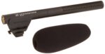 Sennheiser - Micrófono profesional MKE 600 con conector XLR-3 a miniplug para cámara de video/videocámara