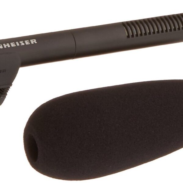Sennheiser - Micrófono profesional MKE 600 con conector XLR-3 a miniplug para cámara de video/videocámara