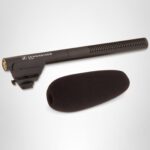 Sennheiser - Micrófono profesional MKE 600 con conector XLR-3 a miniplug para cámara de video/videocámara