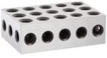 Fowler 52-439-246-0, Juego de bloques de acero 2-4-6 con 31 agujeros