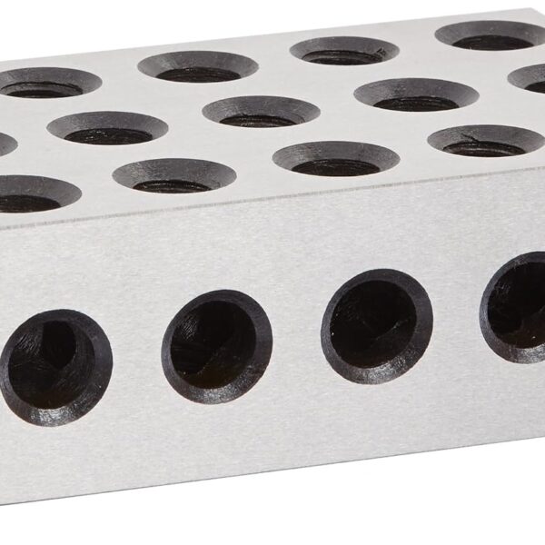 Fowler 52-439-246-0, Juego de bloques de acero 2-4-6 con 31 agujeros