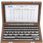 Fowler, juego de calibres en bloques, de acero, Shop-Blox, rectangular., 1