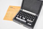 Fowler, juego de calibres en bloques, de acero, Shop-Blox, rectangular., 1