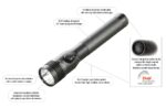 STREAMLIGHT 75455 Stinger DS Linterna LED de alto lúmenes recargable con cargador AC de 120 voltios, 800 lúmenes, color