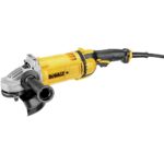DEWALT Amoladora angular, 7 pulgadas, 8,500 RPM, 4.7-HP (DWE4557), amarillo