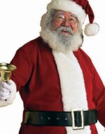 Disfraz de Santa Claus Rubie's Deluxe Terciopelo Modelo 23362-NS Talla XXL Rojo Blanco