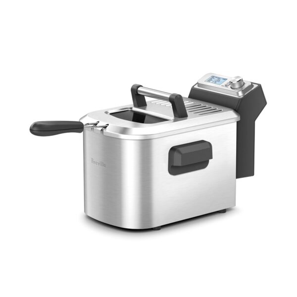 Breville Freidora inteligente, 4 cuartos, acero inoxidable cepillado