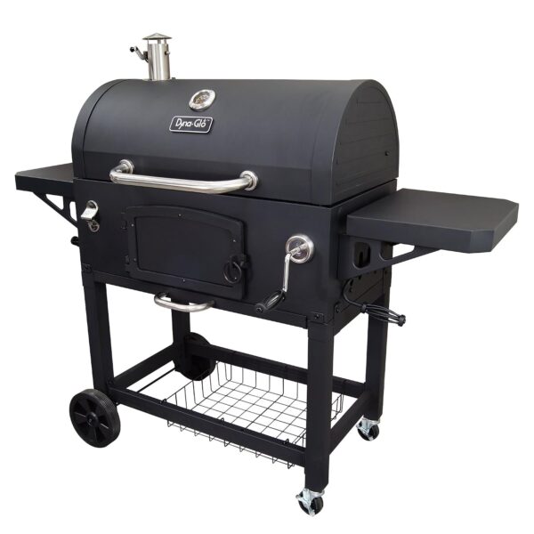 Parrilla de Carbón Dyna-Glo DGN576DNC-D Negra 576 Pulgadas Cuadradas