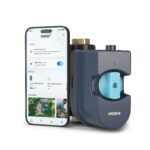 Moen Flo Monitor de agua inteligente y sensor de apagado automático, detector de fugas de agua Wi-Fi para tubería de 3/4