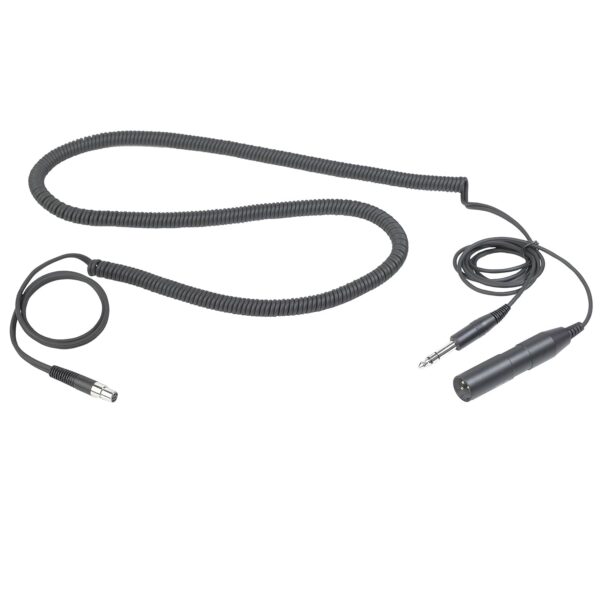 AKG MK HS Studio C Cable desmontable para auriculares HSC con conector estéreo de 0.248 in (1/4")