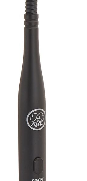 AKG Pro Audio GNP15ESP Módulo modular de cuello de cisne de alto rendimiento con XLR integrado con botón programable par