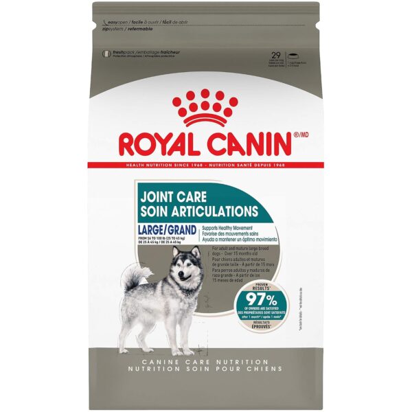 Alimento Seco Royal Canin Canine Care Nutrition RC464431 para Perros Grandes Cuidado de las Articulaciones Bolsa 30 Libr