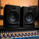 PreSonus Eris E5 de 2 vías, 5.25 pulgadas (13.3 cm) Monitor de estudio de campo cercano