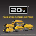 Aspiradora inalámbrica DeWalt de 2 galones, sin batería ni cargador, para ambientes húmedos y secos