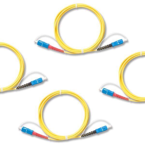 Kit de Cables de Referencia Fluke Networks SRC-9-SCSC-KIT Monomodo SC SC Amarillo